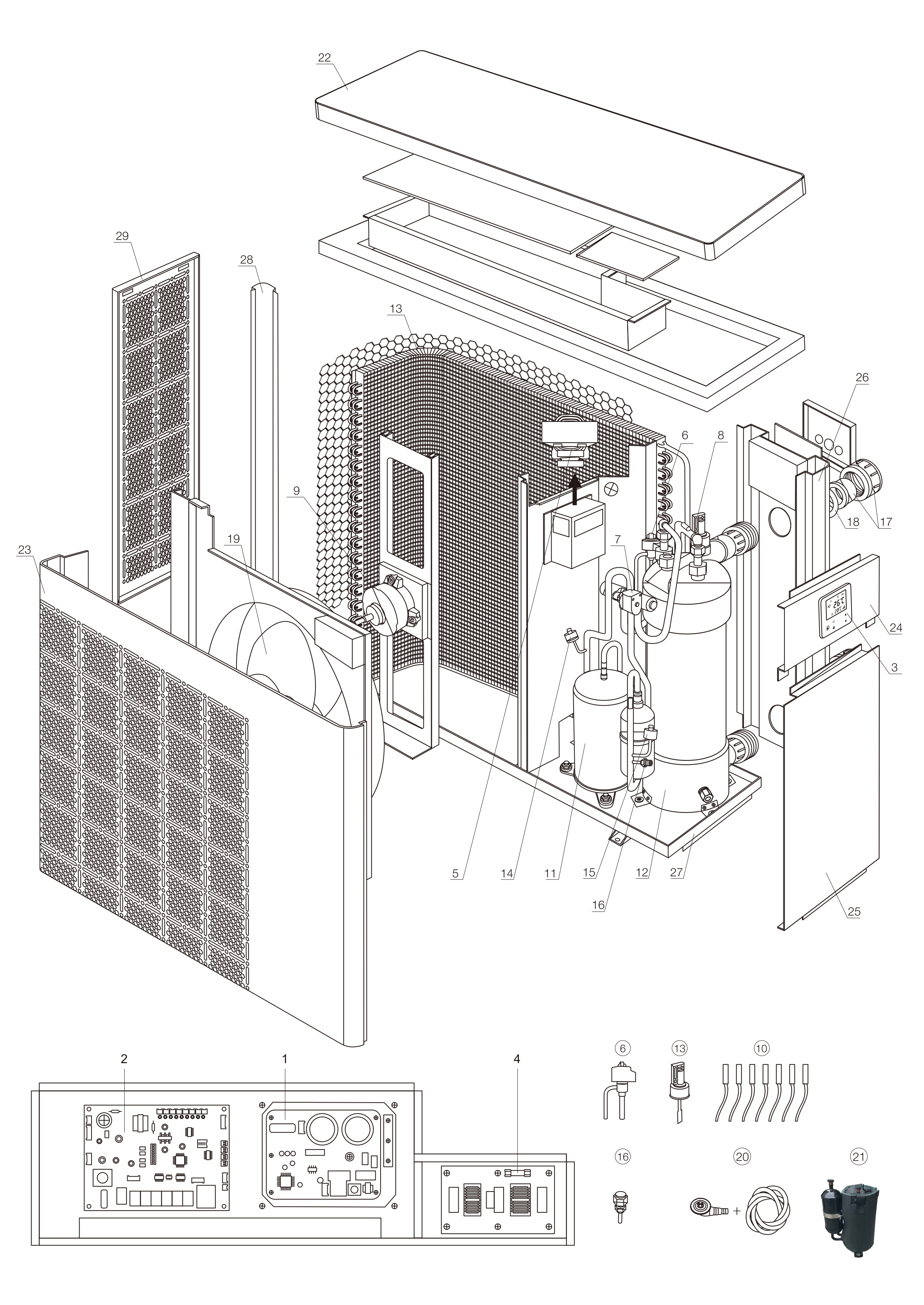 Heat Pump Rapid RIC26/IPHCR26