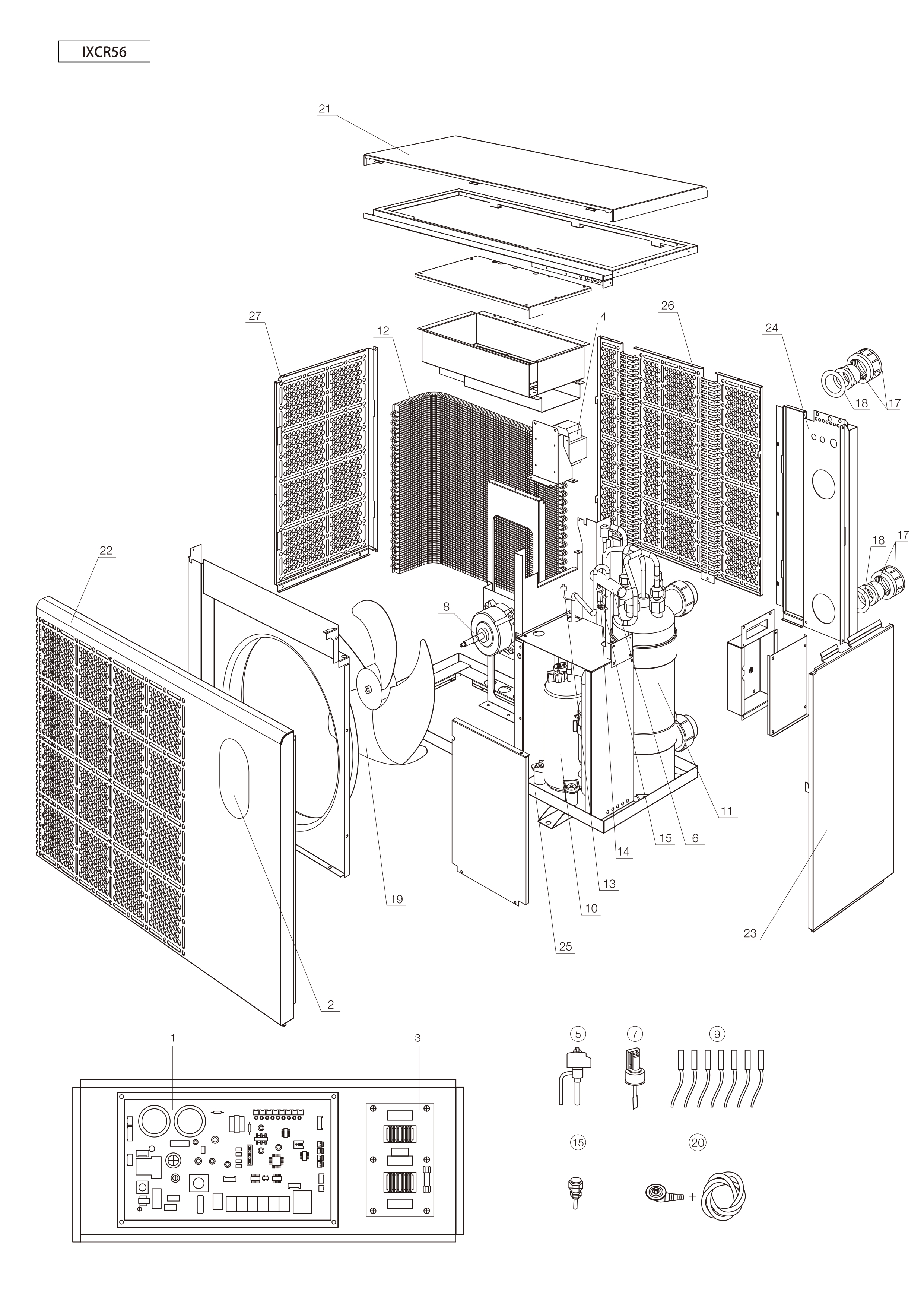 Heat Pump Inver-X IXCR56