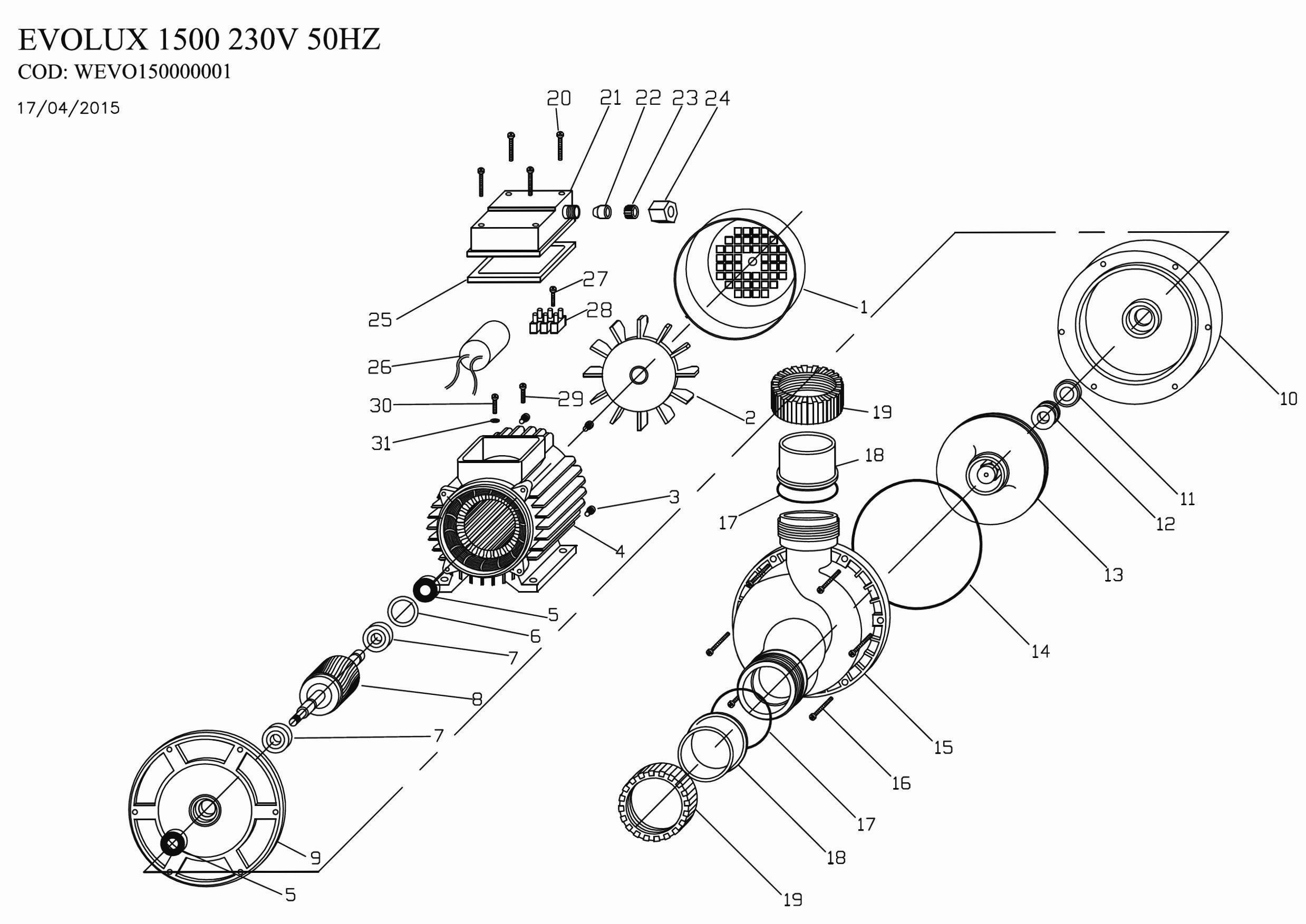 PUMP Evolux 1500