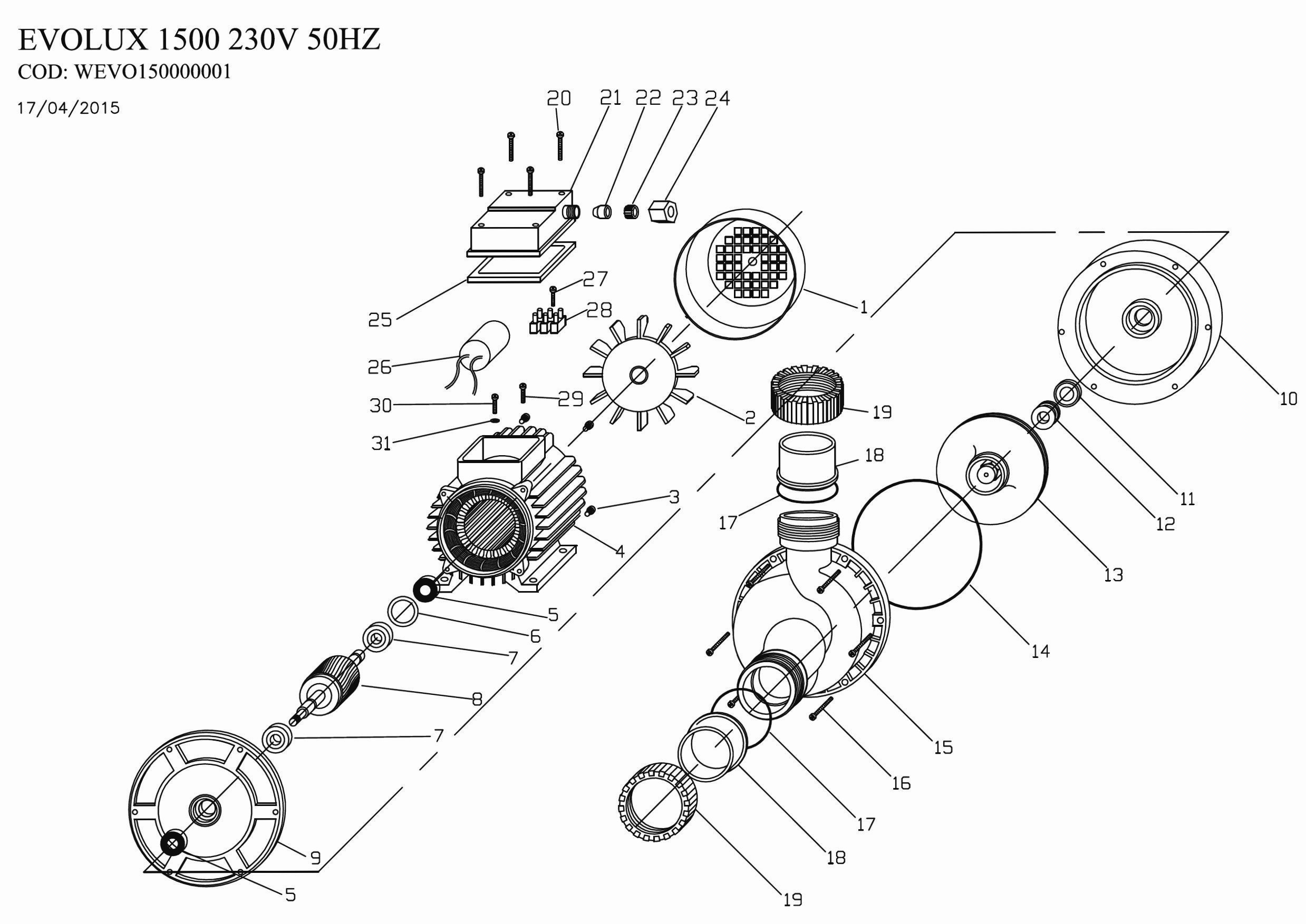 PUMP Evolux 1500