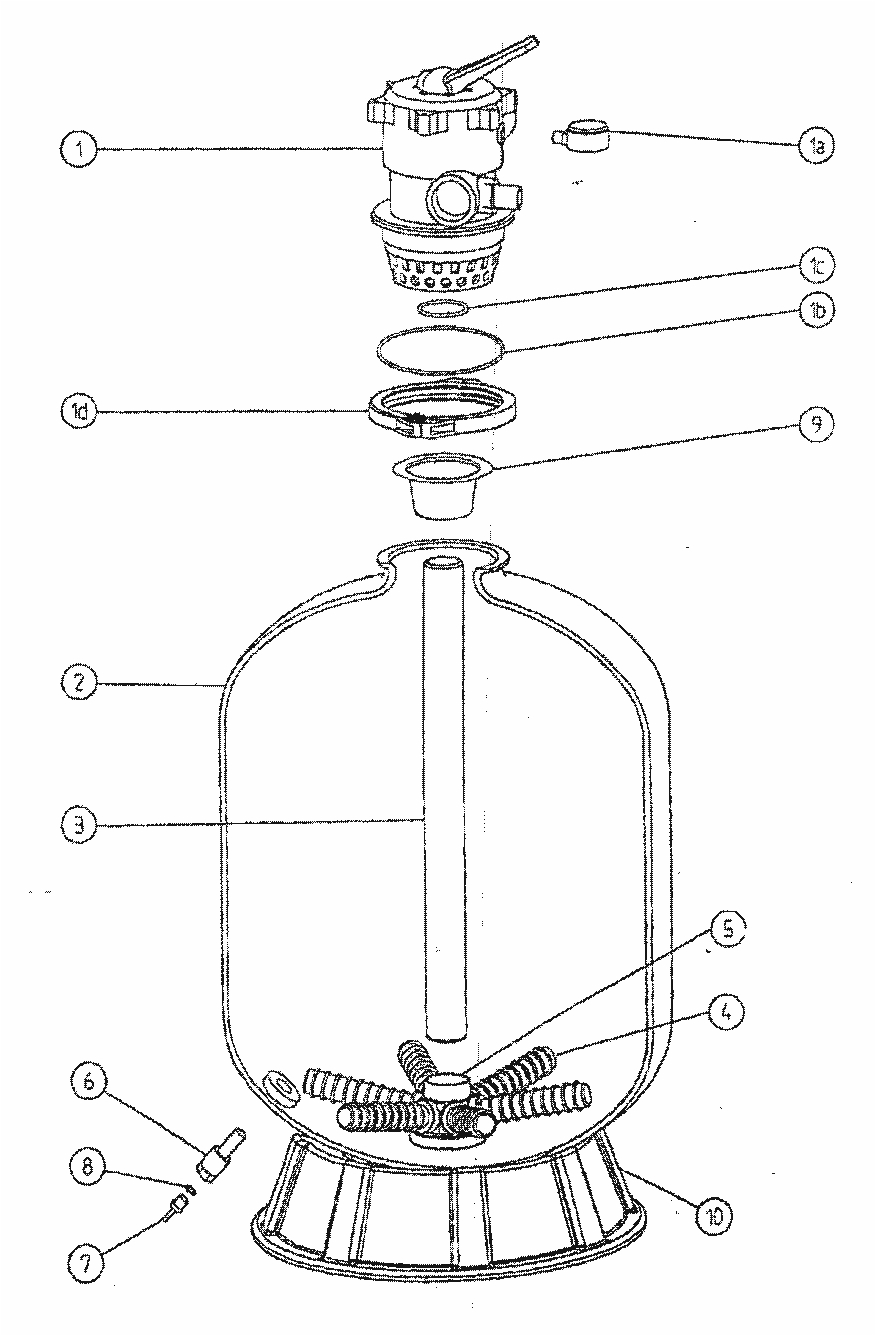 FILTRATION TANK AZUR TOP