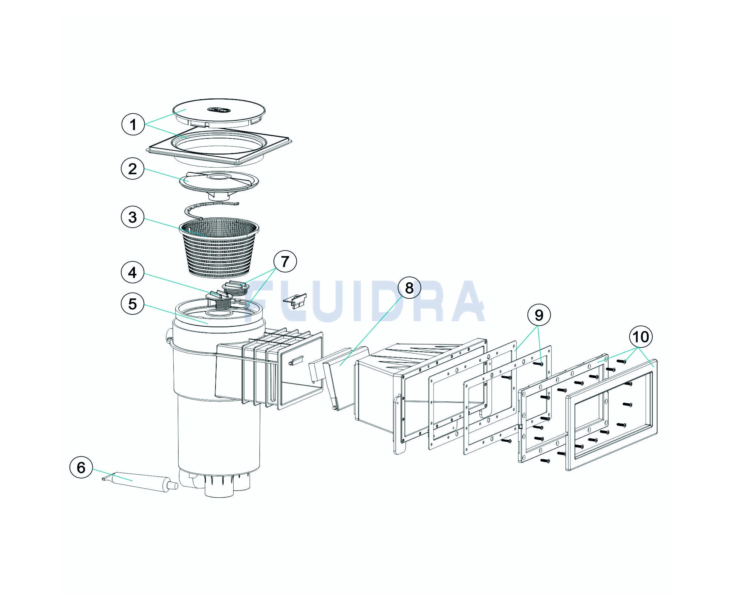 Skimmer VA 40 x 16 - New 2023