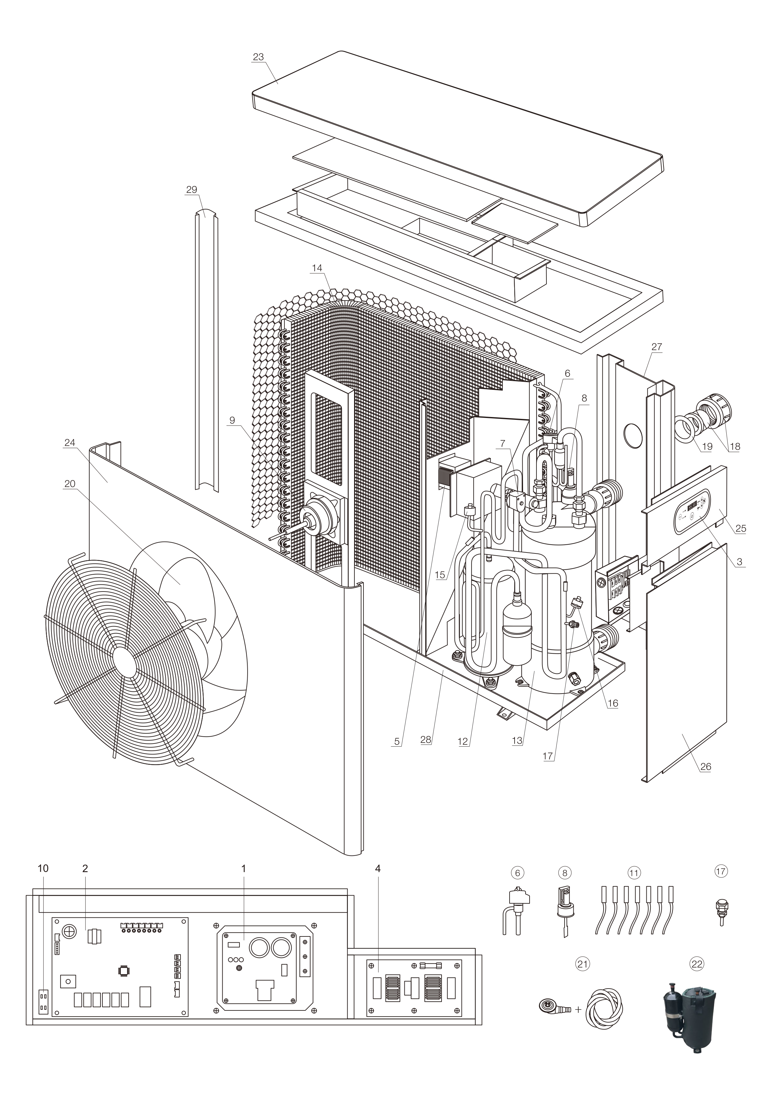 Heat Pump RAPID MINI INVERTOR RMIC10