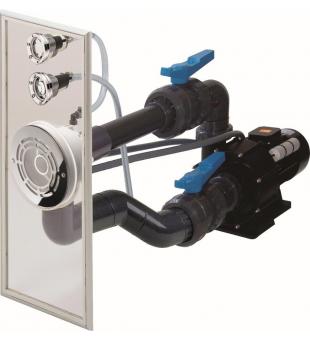 Predmontani set VAG-JET INOX, za foliju (prolaz zidom, prednji panel, ventili i montana oprema)