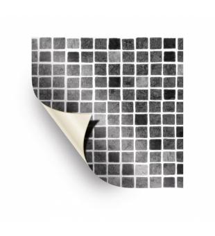 AVfol DECOR - AD  MOSAIC GREY, 1,65 m irina,1,5 mm, rola 25m