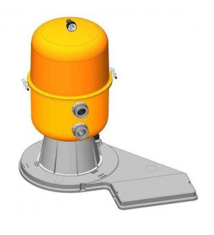 Podijeljeni Kit 400, 9 m3/h, 230 V, 6-Smjerni Boni Ventil (S Pumpom Preva 50)