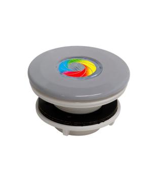 MINI Tube - mlaznica VA (svjetlo siva RAL7004) - 9LED RGB, 8,2W - za folijske bazene